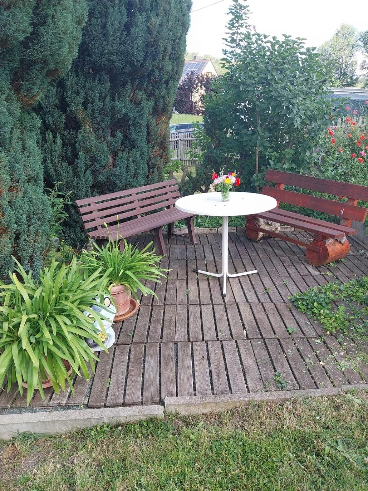 Ferienwohnung Einsiedel Chemnitz Exterior foto